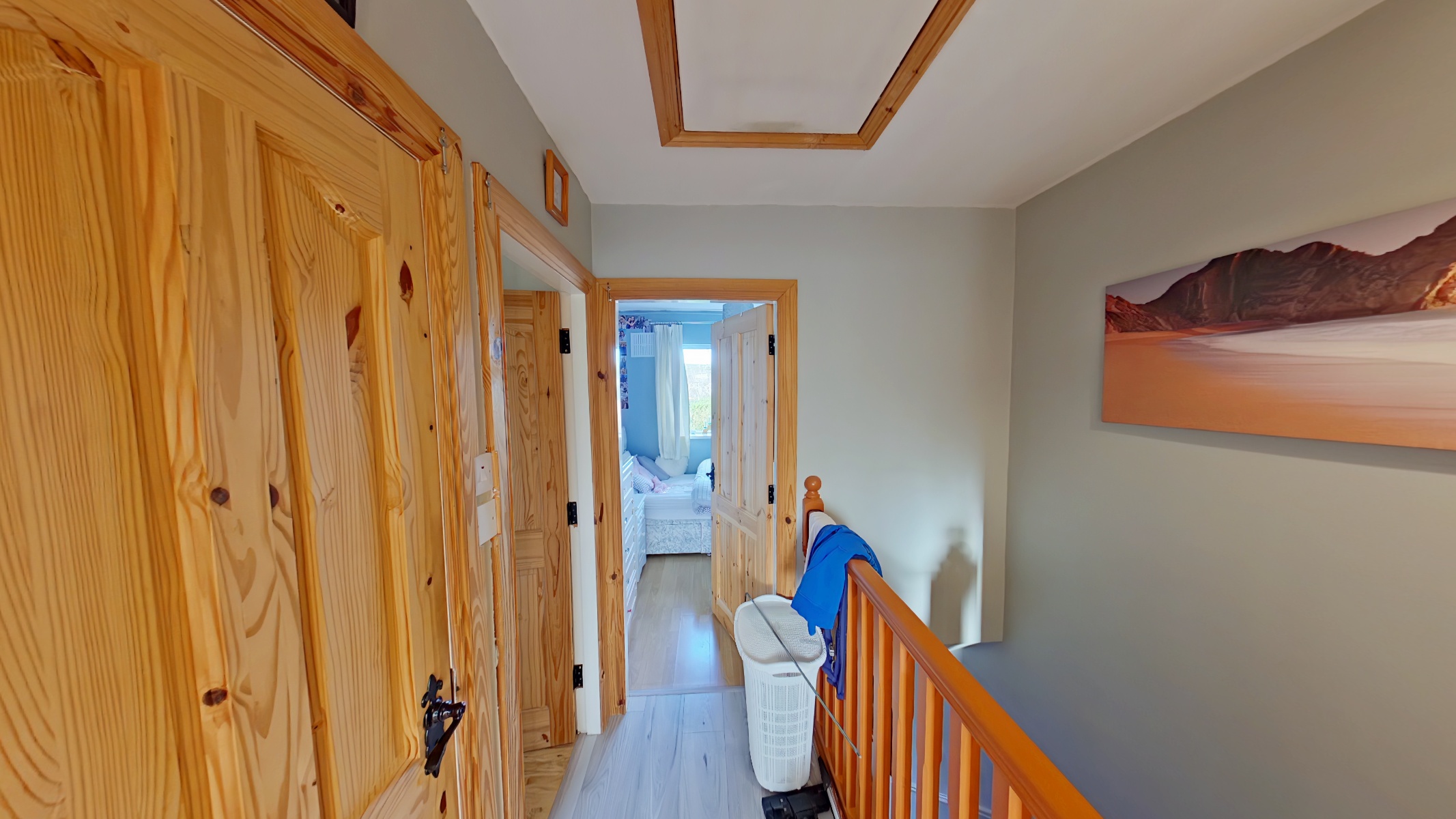 Landing refurbishment by Irish Homes